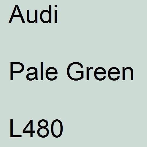 Audi, Pale Green, L480.